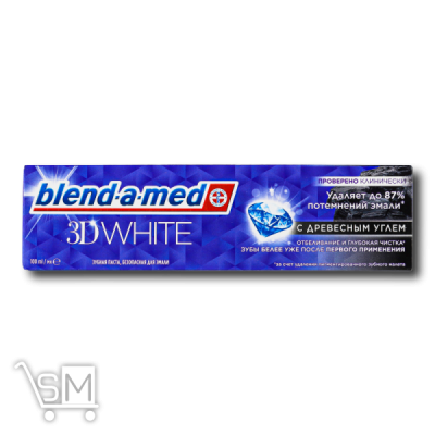 Сравнить цены на Зубна паста «Blend-a-med» «3D White» Глибоке чищення 100мл