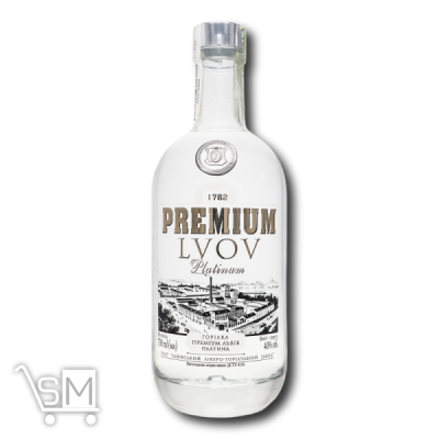 Сравнить цены на Горілка «Premium» «Lvov Platinum» 40% 0,7л