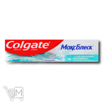 Сравнить цены на Зубна паста «Colgate» «Макс Блиск» відбілююча 50мл
