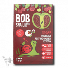 Конфеты «Bob Snail» натуральные яблочно-вишневые 60г