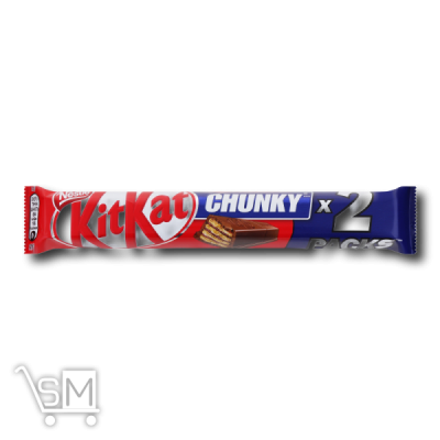 Сравнить цены на Батончик «Nestle» «KitKat Chunky» «King Size» в молочному шоколаді 1+1 64г