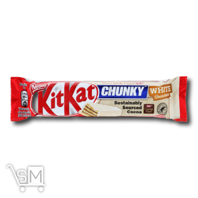 Сравнить цены на Батончик «KitKat» «Chunky» в белом шоколаде 42г