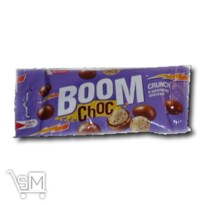 Сравнить цены на Драже «Boom Choc» Рисовые шарики в молочном шоколаде 30г