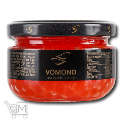 Сравнить цены на Икра белковая «Vomond» лосось имитированная 110г