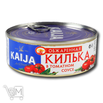 Сравнить цены на Килька «Kaija» обжаренная в томатном соусе 240г