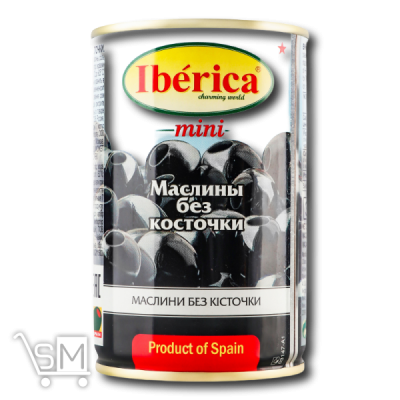 Сравнить цены на Маслины «Iberica» «Мини» без косточек 300г