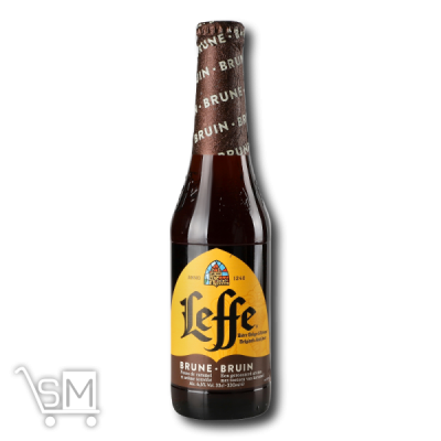Сравнить цены на Пиво «Leffe» «Brune» темне 6,5% 0,33л