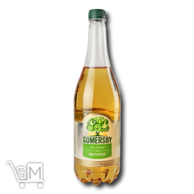 Сравнить цены на Сидр «Somersby» яблочный 4.7% 0.95л