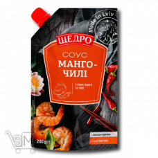 Соус «Щедро» «Манго-чили» 200г