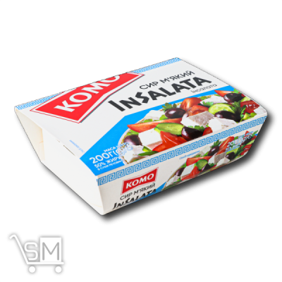 Сравнить цены на Сыр «Комо» «InSalata» мягкий 50% 200г