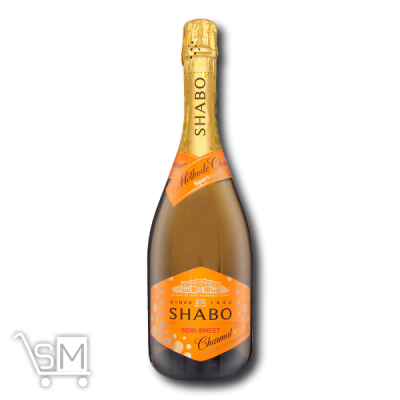 Сравнить цены на Вино ігристе «Shabo» «Sharmat» біле напівсолодке 10,5-13,5% 0,75л