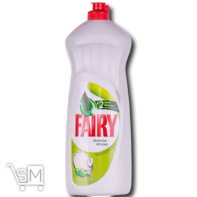 Сравнить цены на Средство для мытья посуды «Fairy» «Зеленое яблоко» 1л