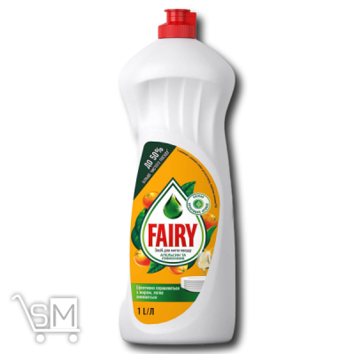 Сравнить цены на Засіб для миття посуду «Fairy» «Апельсин і Лимонник» 1л