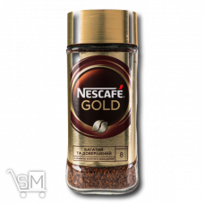 Кофе «Nescafe» «Gold» растворимый 95г