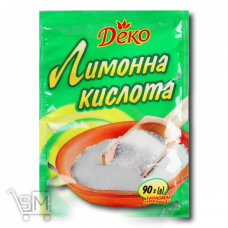 Лимонна кислота «Деко» 90г