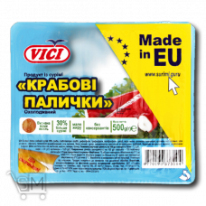 Крабові палички «Vici» охолоджені 500г