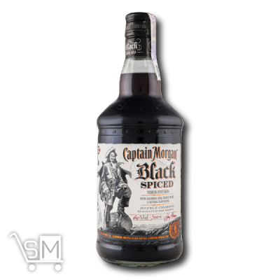 Сравнить цены на Напій «Captain Morgan» «Black Spiced» на основі рому 40% 0,7л