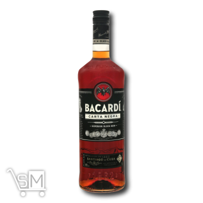 Сравнить цены на Ром «Bacardi» «Carta Negra» темний 40% 1л