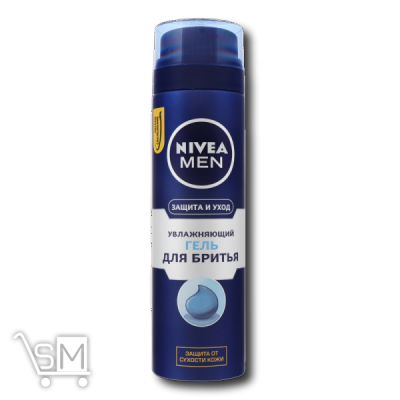 Сравнить цены на Гель для гоління «Nivea Men» класичний зволожуючий 200мл