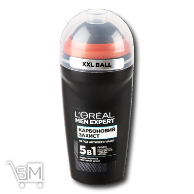 Сравнить цены на Дезодорант кульковий «Loreal Paris» «Men Expert» «Карбоновий Захист» ефект 48 годин 50мл