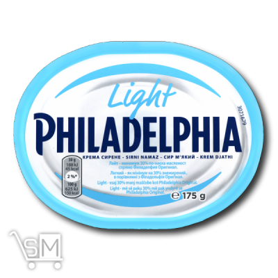 Сравнить цены на Крем-сир «Philadelphia» «Light» 175г