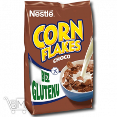 Готовый завтрак «Nestle» «Corn Flakes Choco» с какао без глютена 450г
