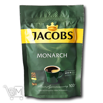 Сравнить цены на Кава «Jacobs» «Monarch» розчинна 100г