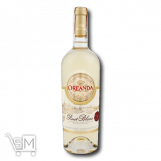 Вино «Oreanda» «Pinot Blanc» біле напівсолодке 9,5-13% 0,75л