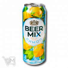 Пиво «Оболонь» «Beermix» «Лимон» 0,5л