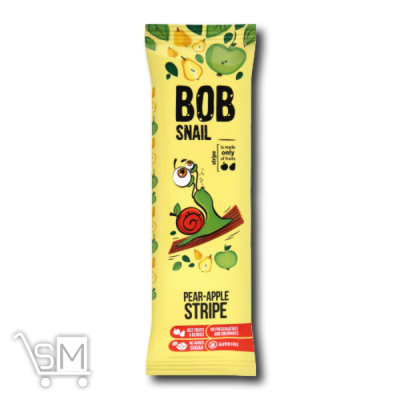 Сравнить цены на Конфеты «Bob Snail» грушево-яблочный страйп 14г