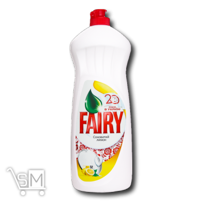 Сравнить цены на Засіб для миття посуду «Fairy» «Лимон» 1л