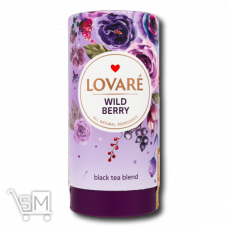 Чай «Lovare» «Wild berry» чорний байховий листовий 80г