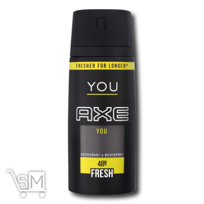 Сравнить цены на Дезодорант аерозоль «Axe» «You» 150мл