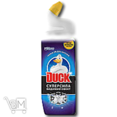 Сравнить цены на Чистящее средство для унитаза «Duck» «Супер сила видимый эффект» 900мл