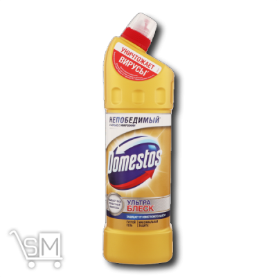 Сравнить цены на Засіб для чищення унітазу «Domestos» «Ультра блиск» 1л