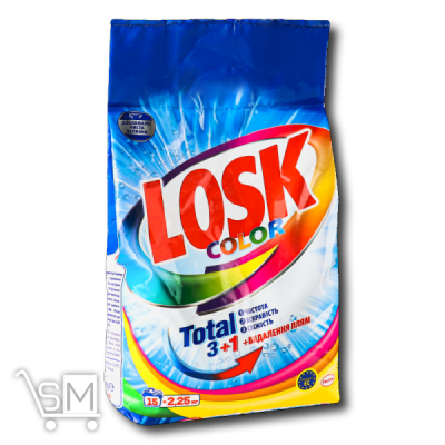 Сравнить цены на Порошок стиральный «Losk» «Колор автомат» 2,25кг