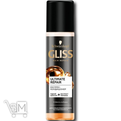 Сравнить цены на Экспресс-кондиционер «Gliss Kur» «Ultimate Repair» 200мл