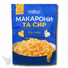 Макарони з сиром «Pripravka» «Три сири» 150г
