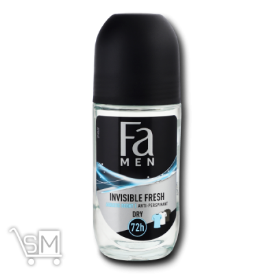 Сравнить цены на Дезодорант шариковый «Fa Men» «Invisible Fresh» «Aquatic Scent» 50мл