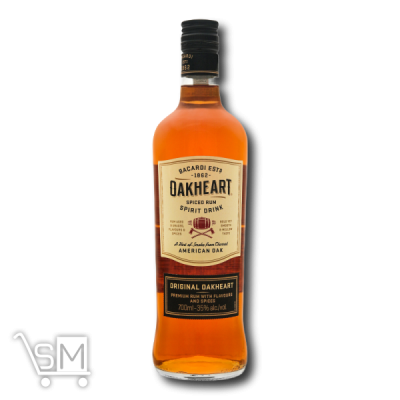 Сравнить цены на Напиток «Oakheart» «Original» ликеро-водочный на основе рома 0,7л