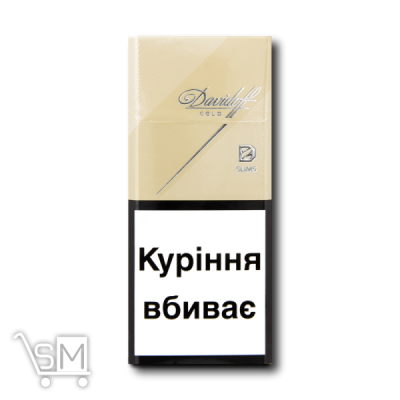 Сравнить цены на Цигарки «Davidoff» «Gold Slims»