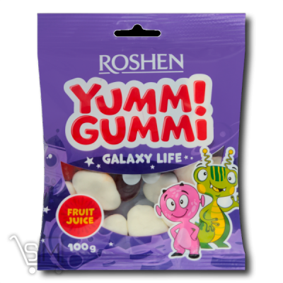 Сравнить цены на Цукерки желейні «Roshen» «Yummi Gummi Galaxy Life»100г