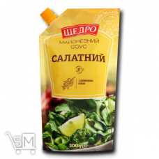 Соус майонезный «Щедро» «Салатный» 30 % 300г