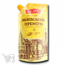 Майонез «Щедро» «Львовский Премиум» 80% 300г