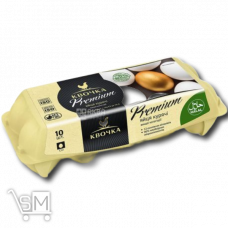 Яйця курячі «Квочка» «Premium» С0 10шт Яйця курячі «Квочка» «Premium» С0 10шт