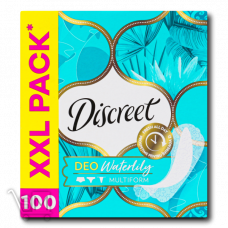 Прокладки ежедневные «Discreet» «Deo Water Lily Multiform» 100шт