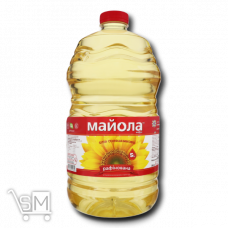 Масло подсолнечное «Майола» рафинированное 5л