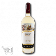Вино «Bostavan» «Chardonnay» біле напівсолодке 12% 0,75л