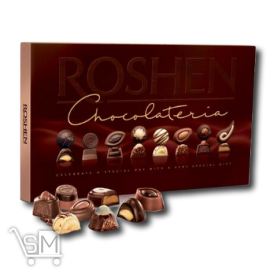 Сравнить цены на Цукерки «Roshen» «Chocolateria» асорті 194г