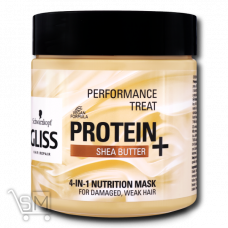 Маска для волос «Gliss Kur» «Performance Treat» Питание 4 в 1 400мл